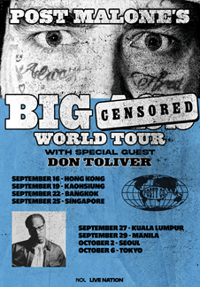 Post Malone ‘The BIG Stadium World Tour’ in Seoul (포스트 말론 내한)