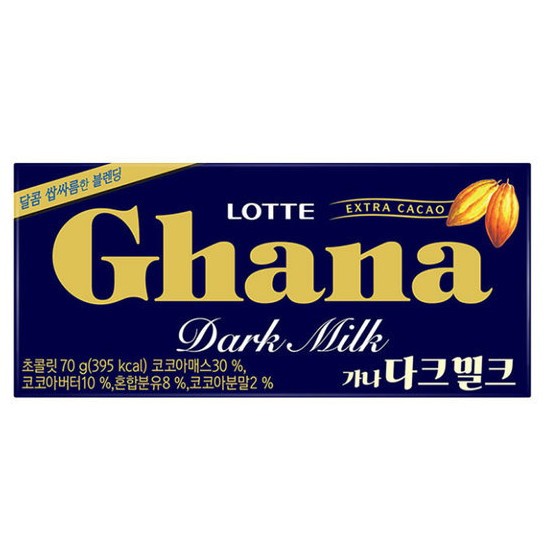 롯데 가나 다크밀크 블렌드 70g