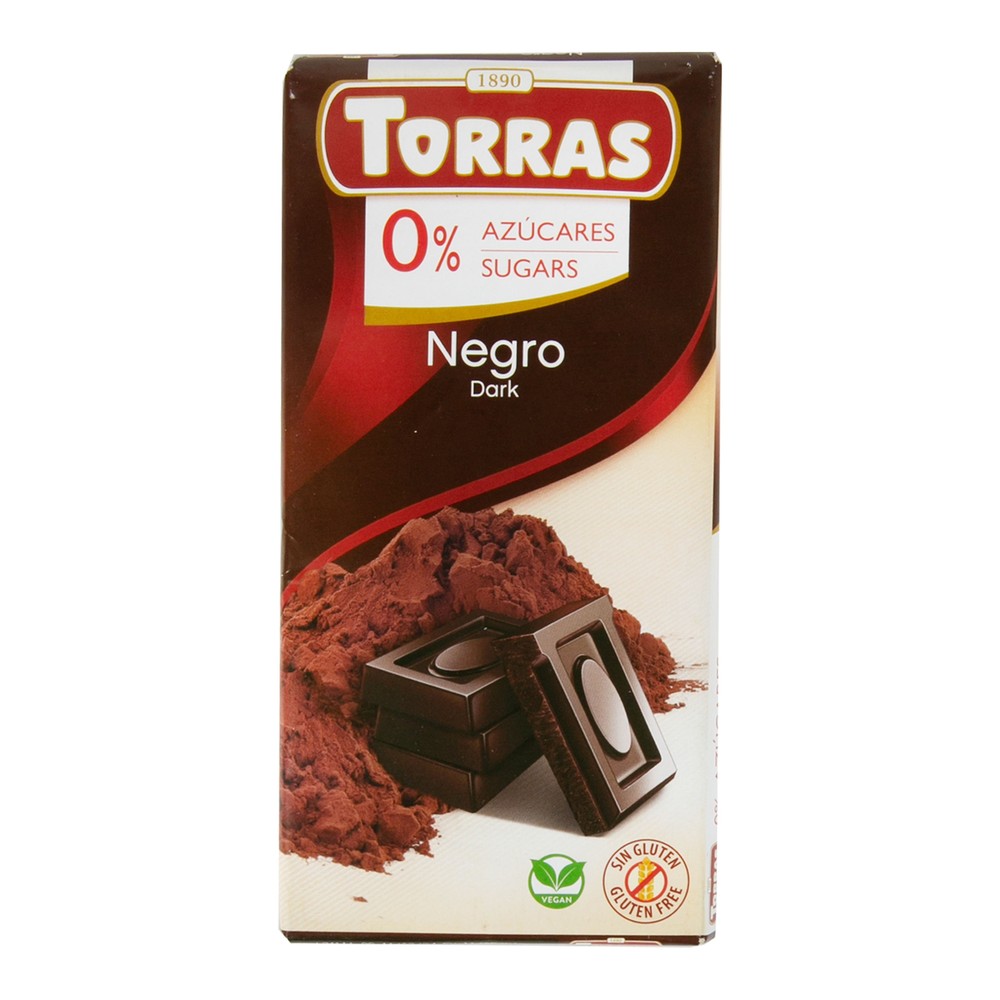 토라스 제로 다크 초콜릿 75g