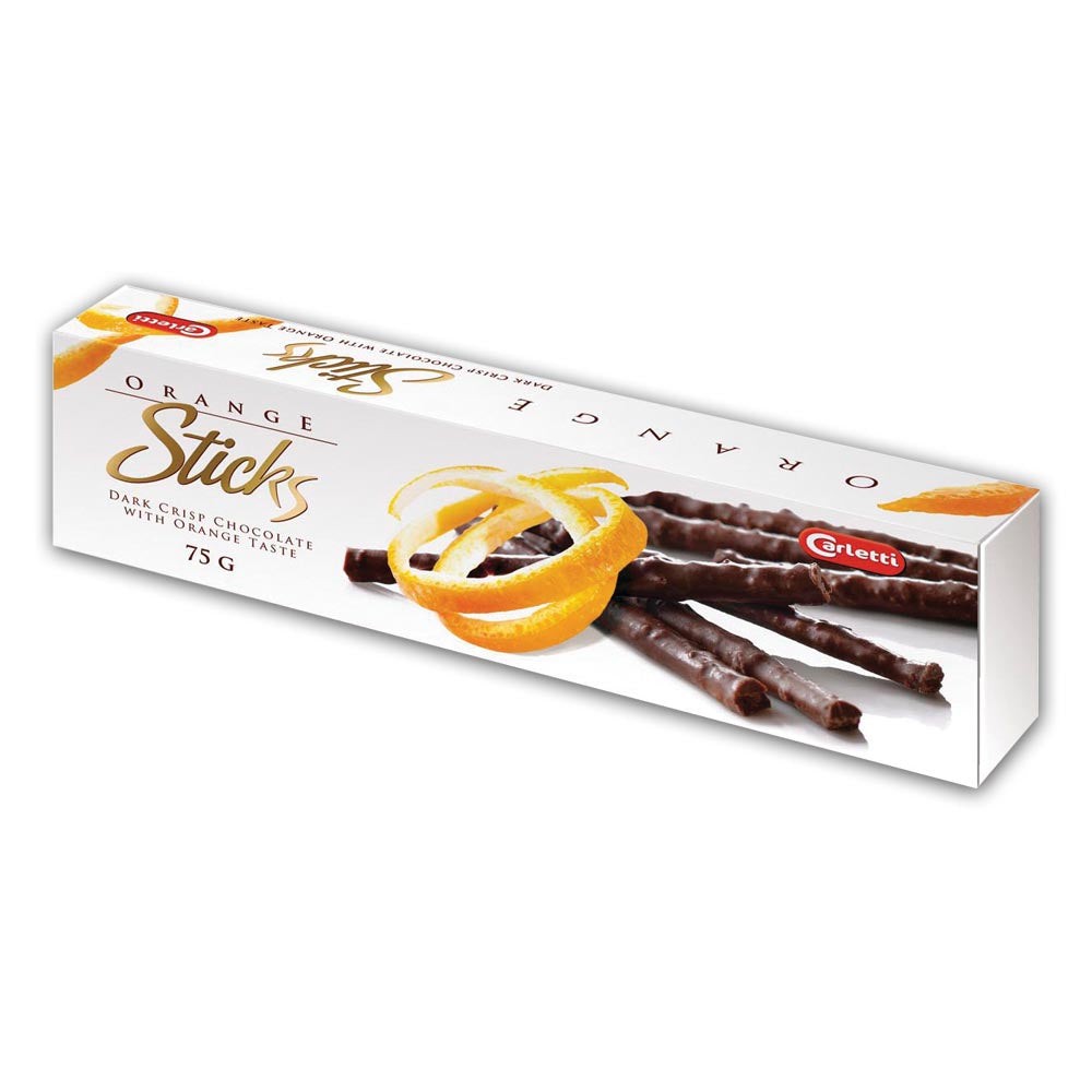 칼레티 오렌지 스틱 다크초콜릿 75g