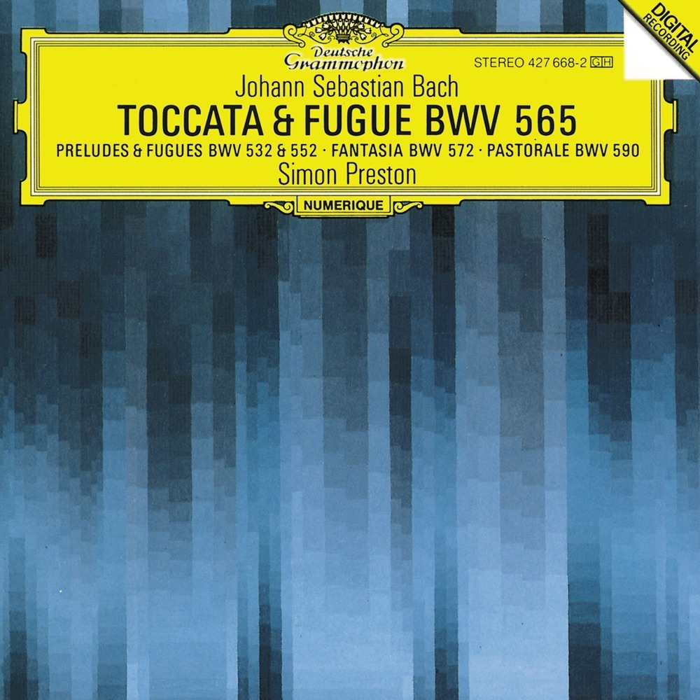 Bach Toccata and Fugue in D Minor ‘Toccata’ — Simon Preston