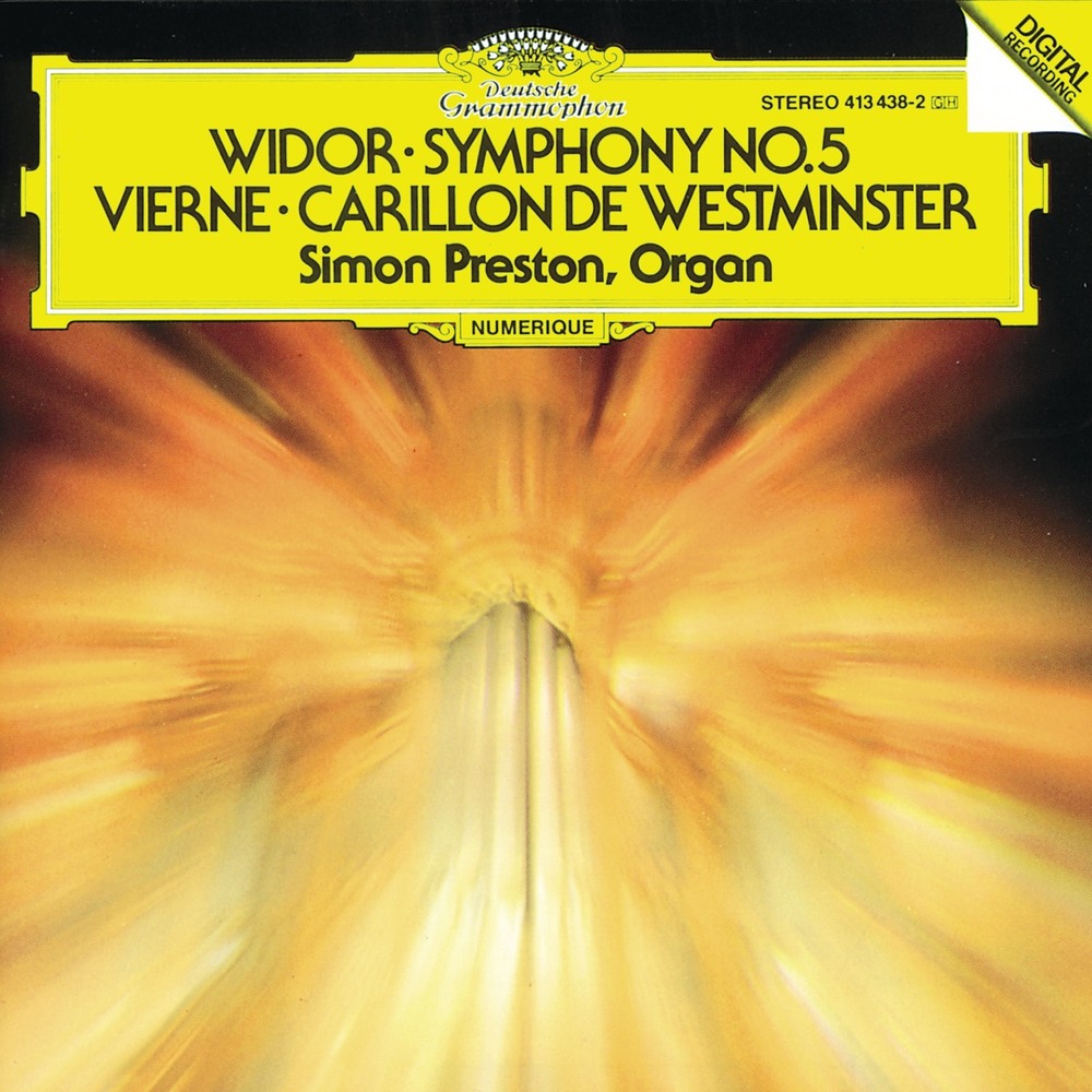 Widor Organ Symphony No. 5 ‘Toccata’ — Simon Preston