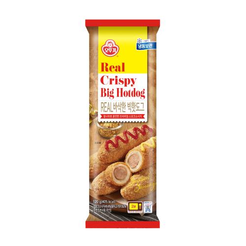 오뚜기 바삭한 빅핫도그 120g