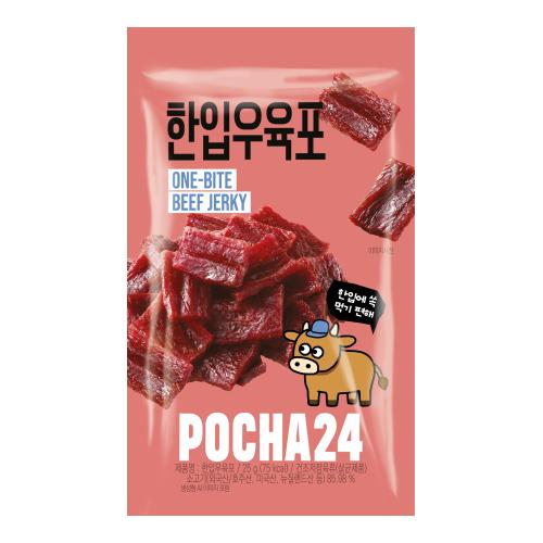 포차24 한입우육포 25g