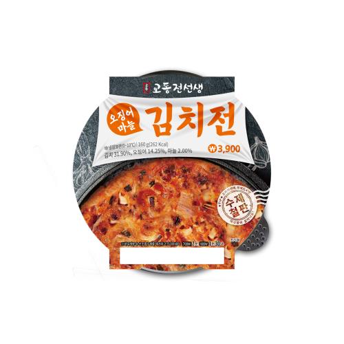미샛 오징어마늘김치전