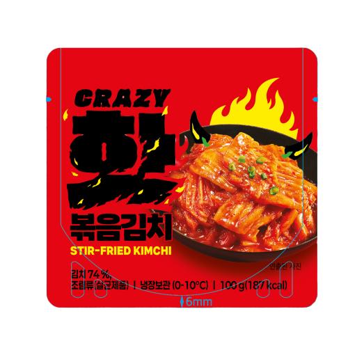 Crazy Hot Stir-Fried Kimchi 100g