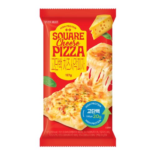 고단백 치즈사각피자 127g
