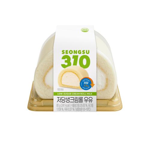 성수310 저당생크림롤 우유 80g