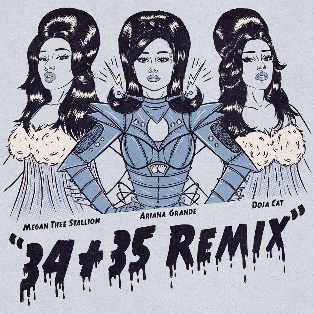 Ariana Grande - 34+35 (Remix) [feat. Doja Cat & Megan Thee Stallion]