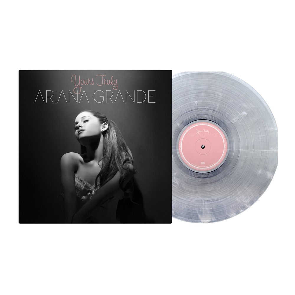 yours truly lp (clear & white swirl)