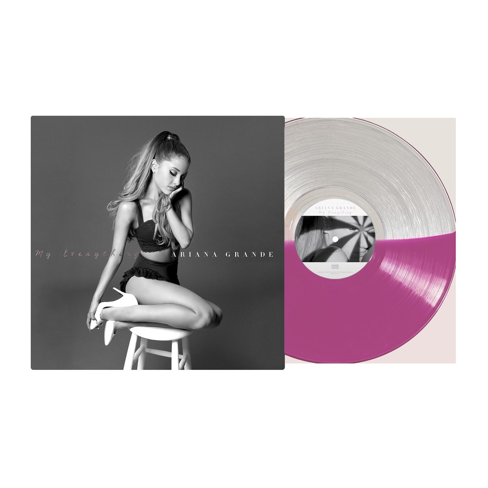 my everything lp (half clear/purple)