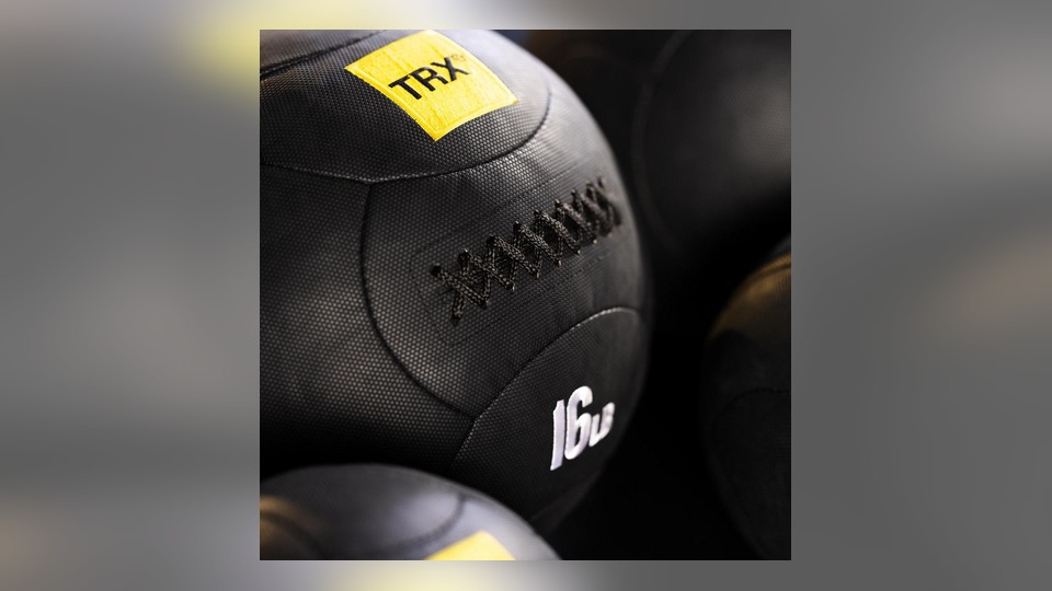 TRX HEXGRIP メディスンボール 10 lb
