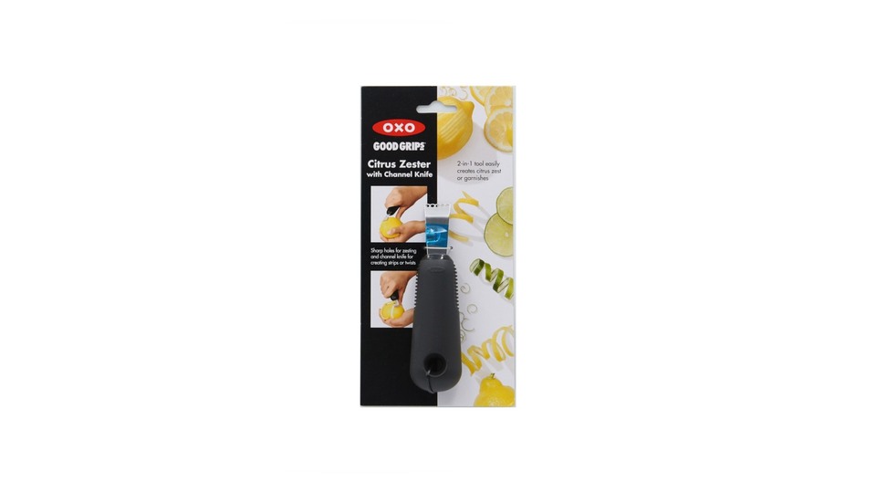 OXO Good Grips Citrus Zester with Channel Knife