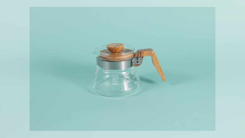 HARIO V60 Olive Wood Coffee Server