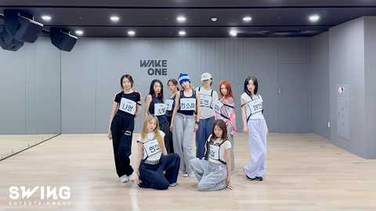 I.O.I - 갑자기 안무 연습