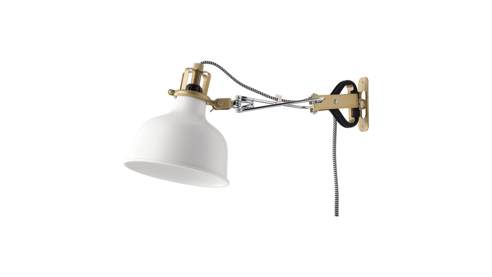 IKEA RANARP 라나르프 벽부착·집게형스폿조명