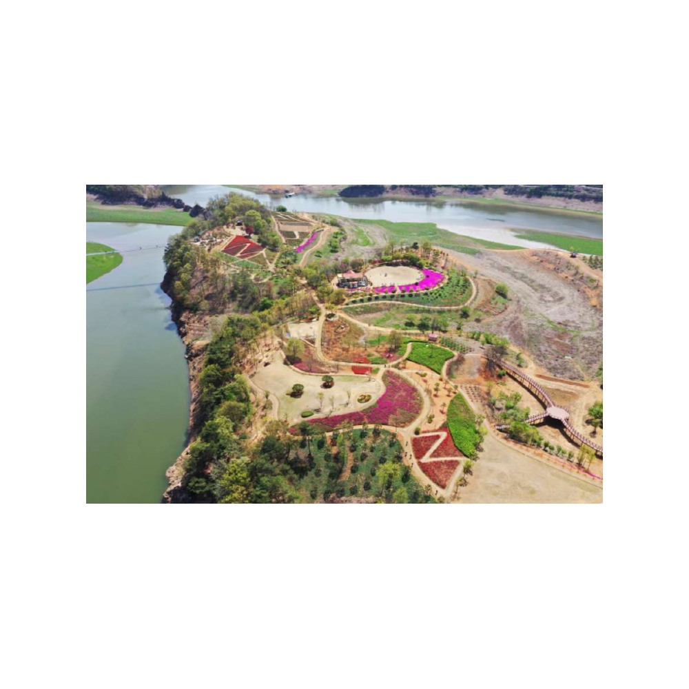 オクジョン湖のフナ島生態公園
