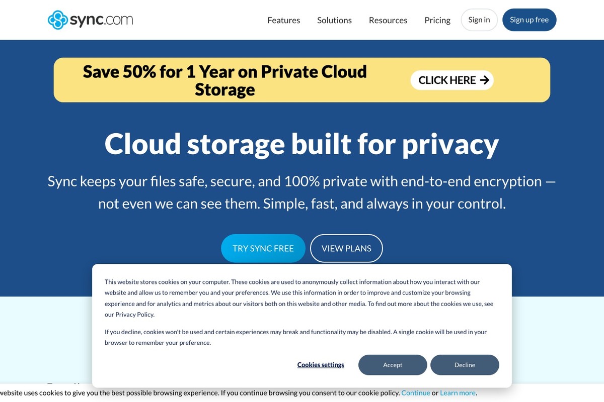 Sync.com File Version History