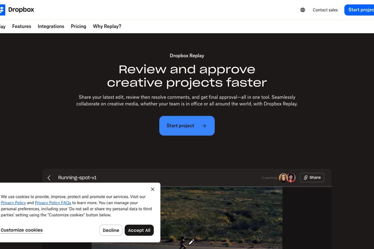 Dropbox Replay