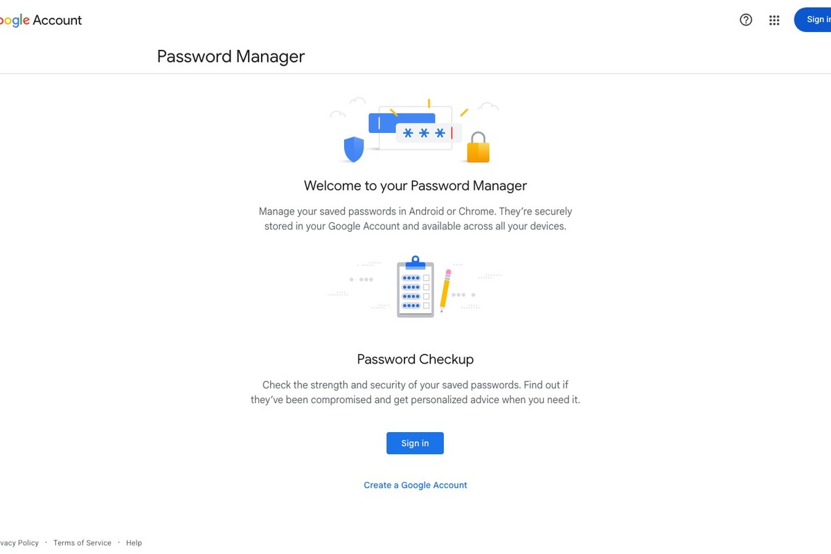 Google Password Manager