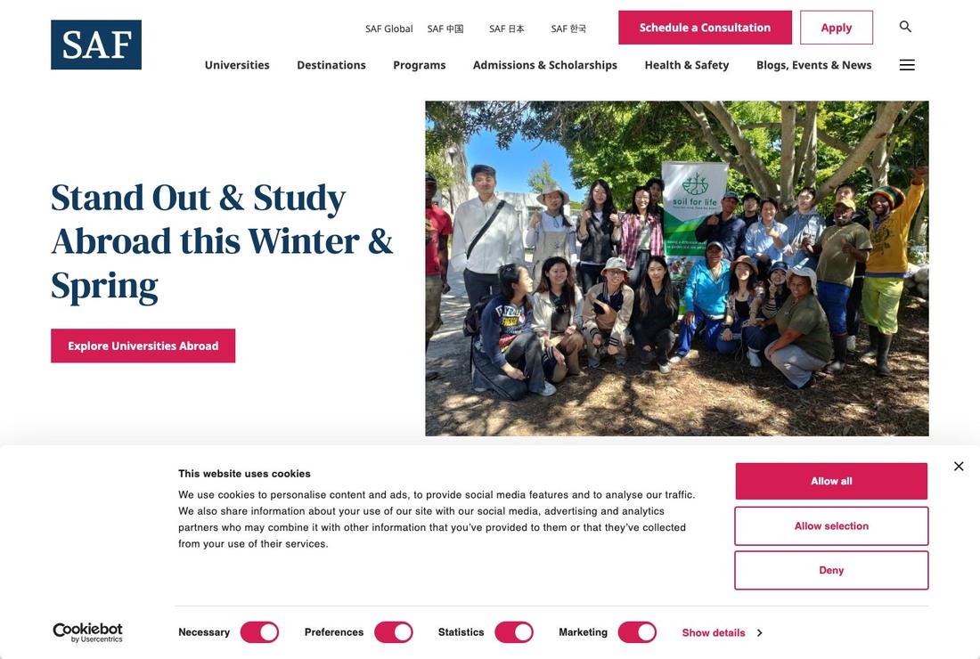 SAF Study Abroad