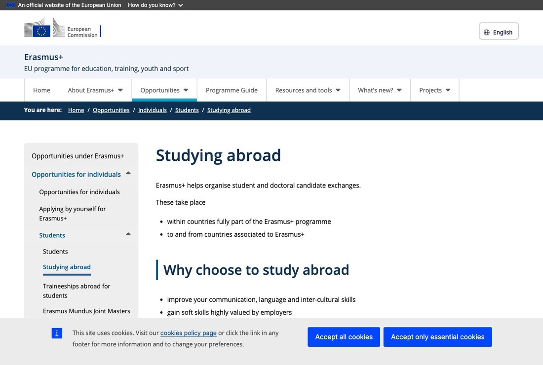 Erasmus+ Study Abroad