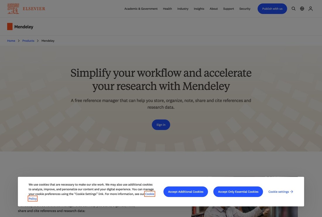 Mendeley Reference Manager