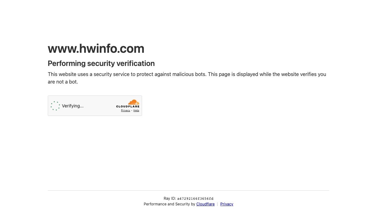 HWiNFO