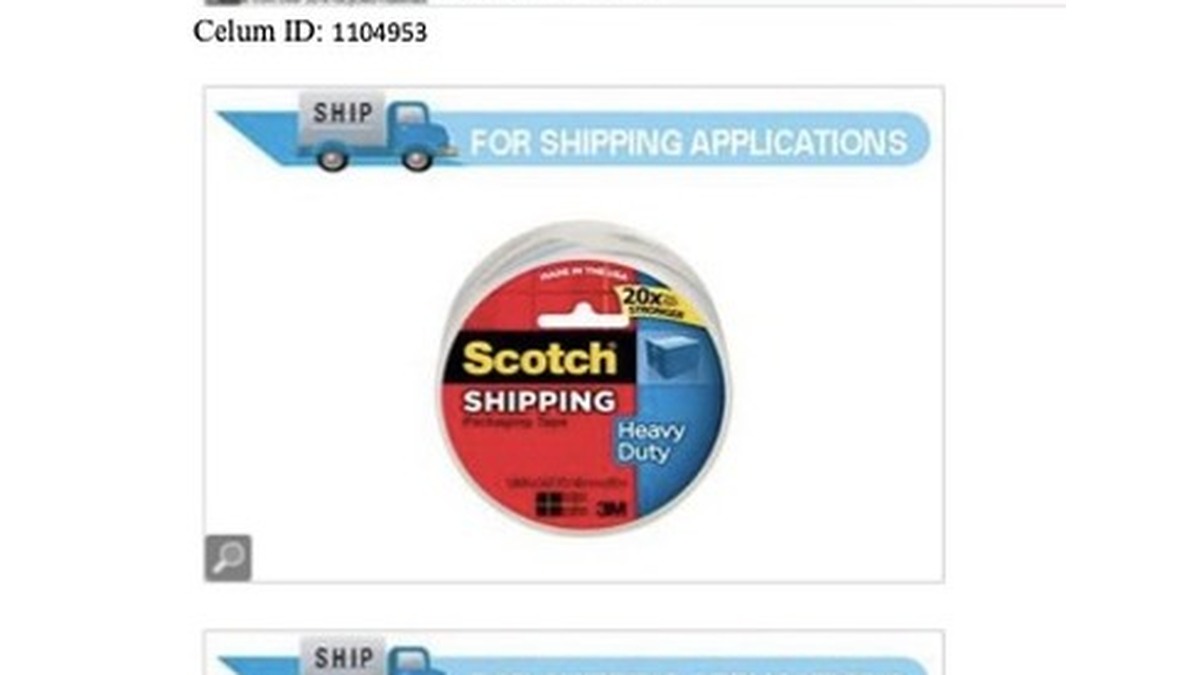 Scotch Heavy Duty Packaging Tape