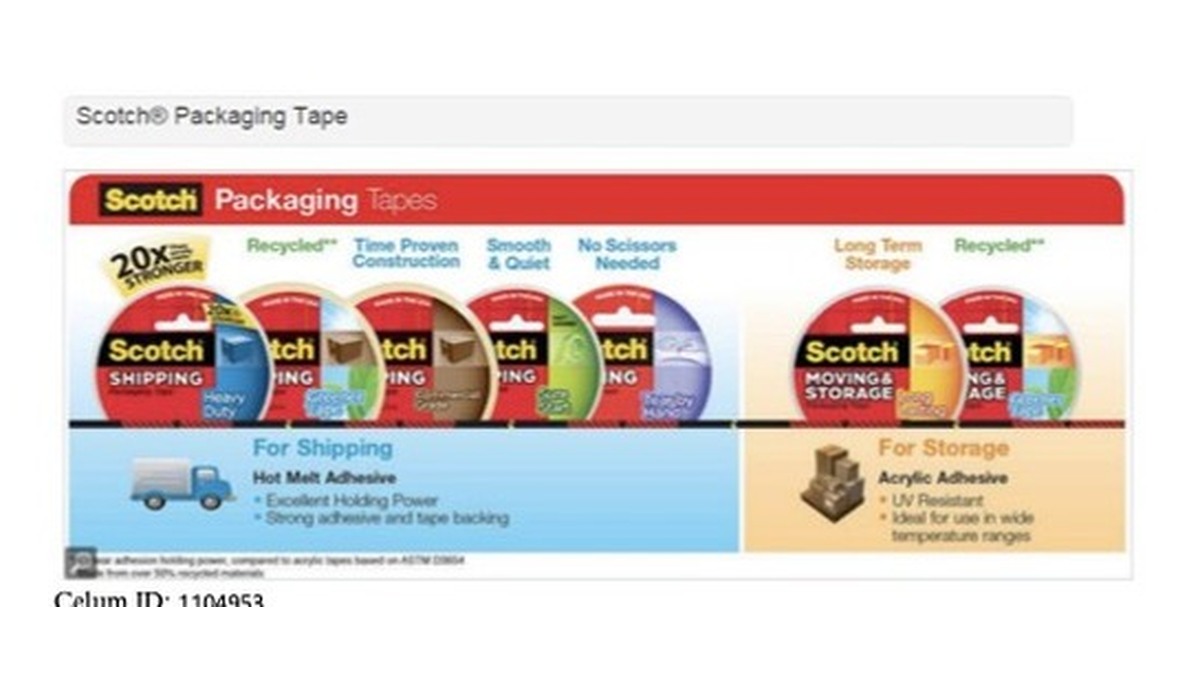 Scotch General Purpose Packaging Tape