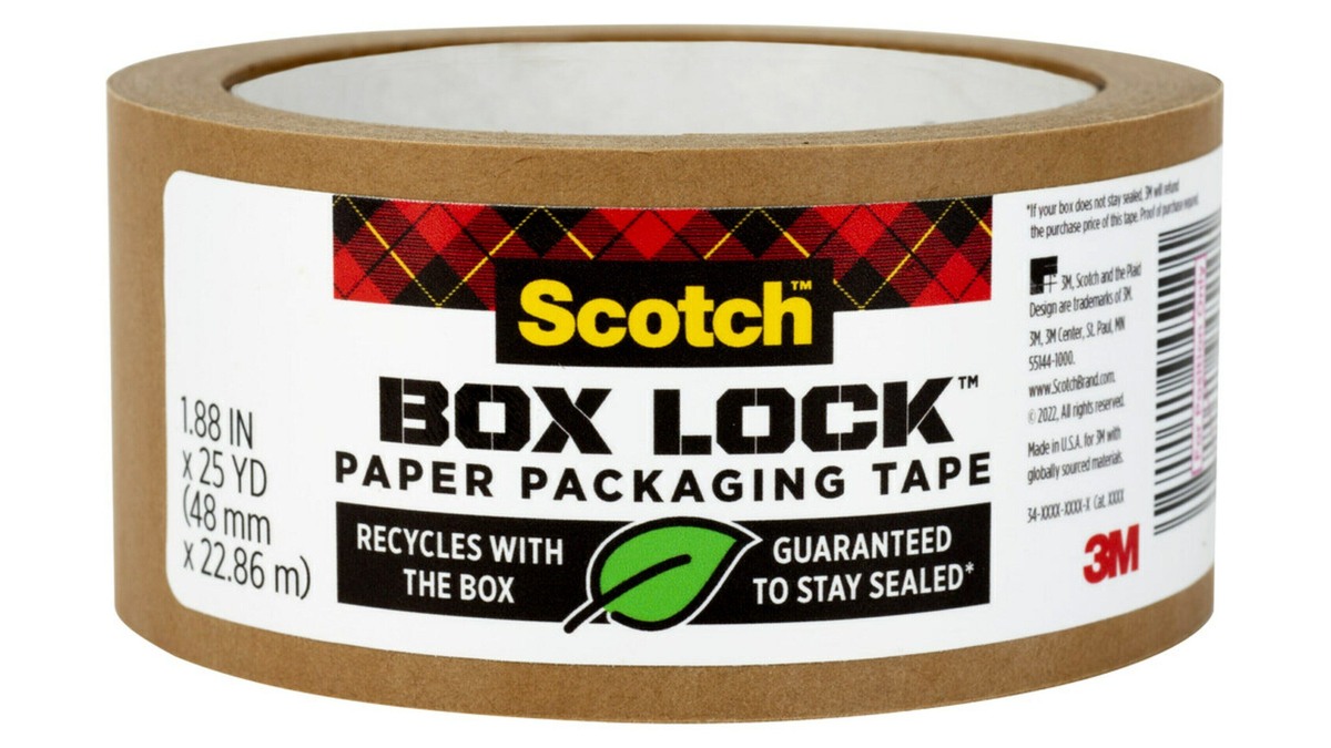 Scotch Box Lock Paper Packaging Tape