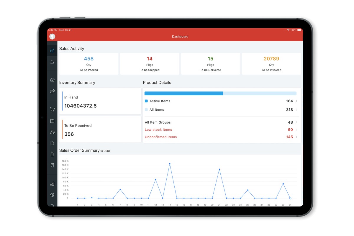 Zoho Inventory