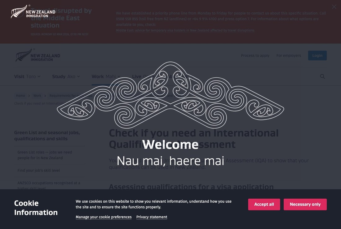 NZQA International Qualification Assessment