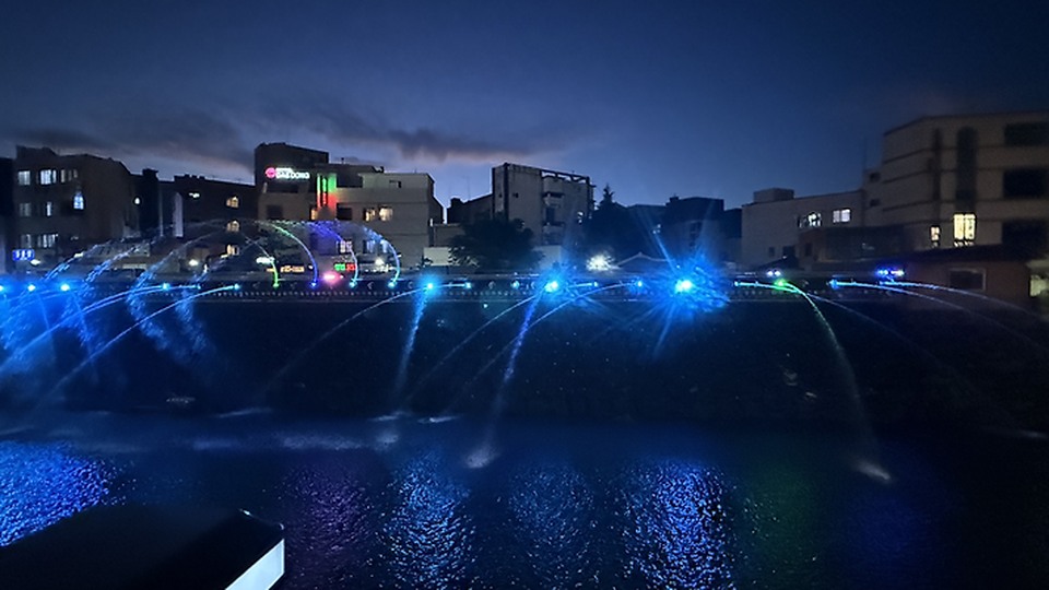 제주 산지천과 탐라문화광장 일대