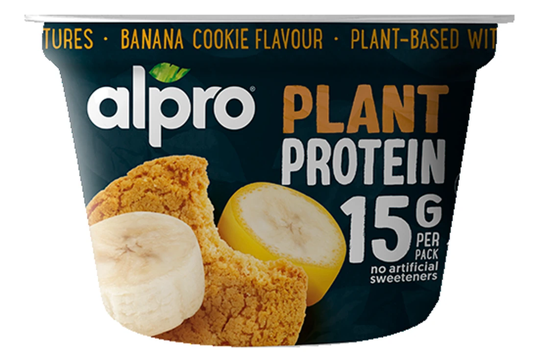 Alpro Banana Cookie High Protein Yoghurt Alternative