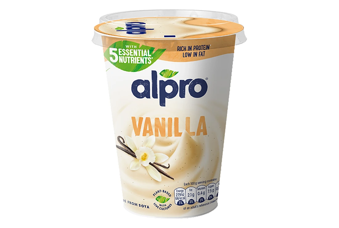 Alpro Vanilla Plant-Based Alternative to Yoghurt
