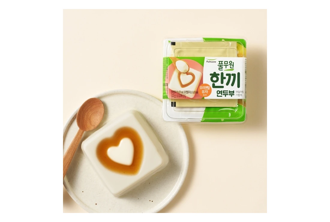 プルムウォン ひと食分絹ごし豆腐 オリエンタルゆず