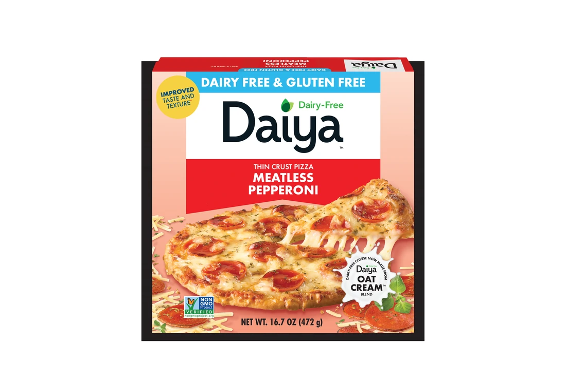 Daiya Dairy-Free Meatless Pepperoni Pizza