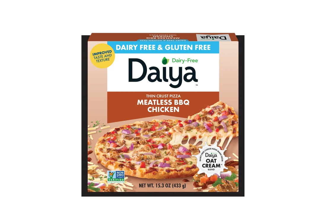 Daiya Dairy-Free Meatless BBQ Chicken Pizza