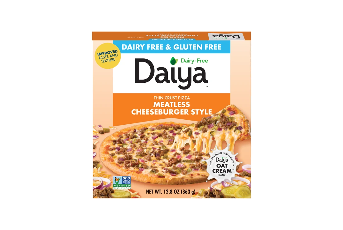 Daiya Dairy-Free Meatless Cheeseburger Style Pizza
