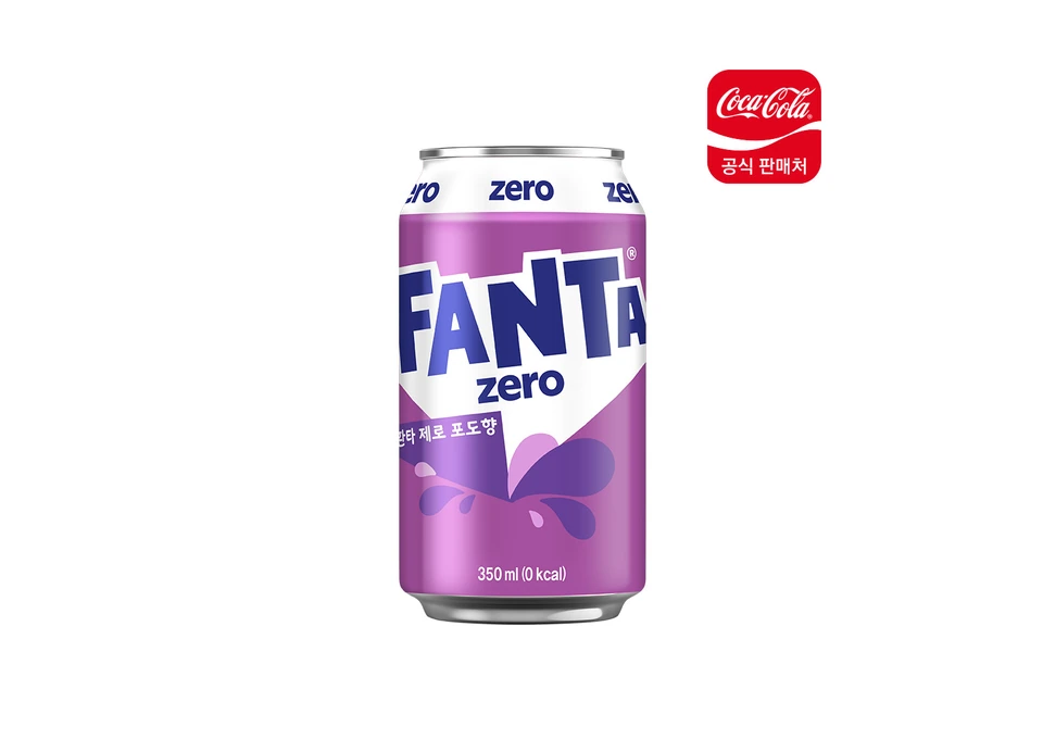 Fanta Zero Grape 350ml Can