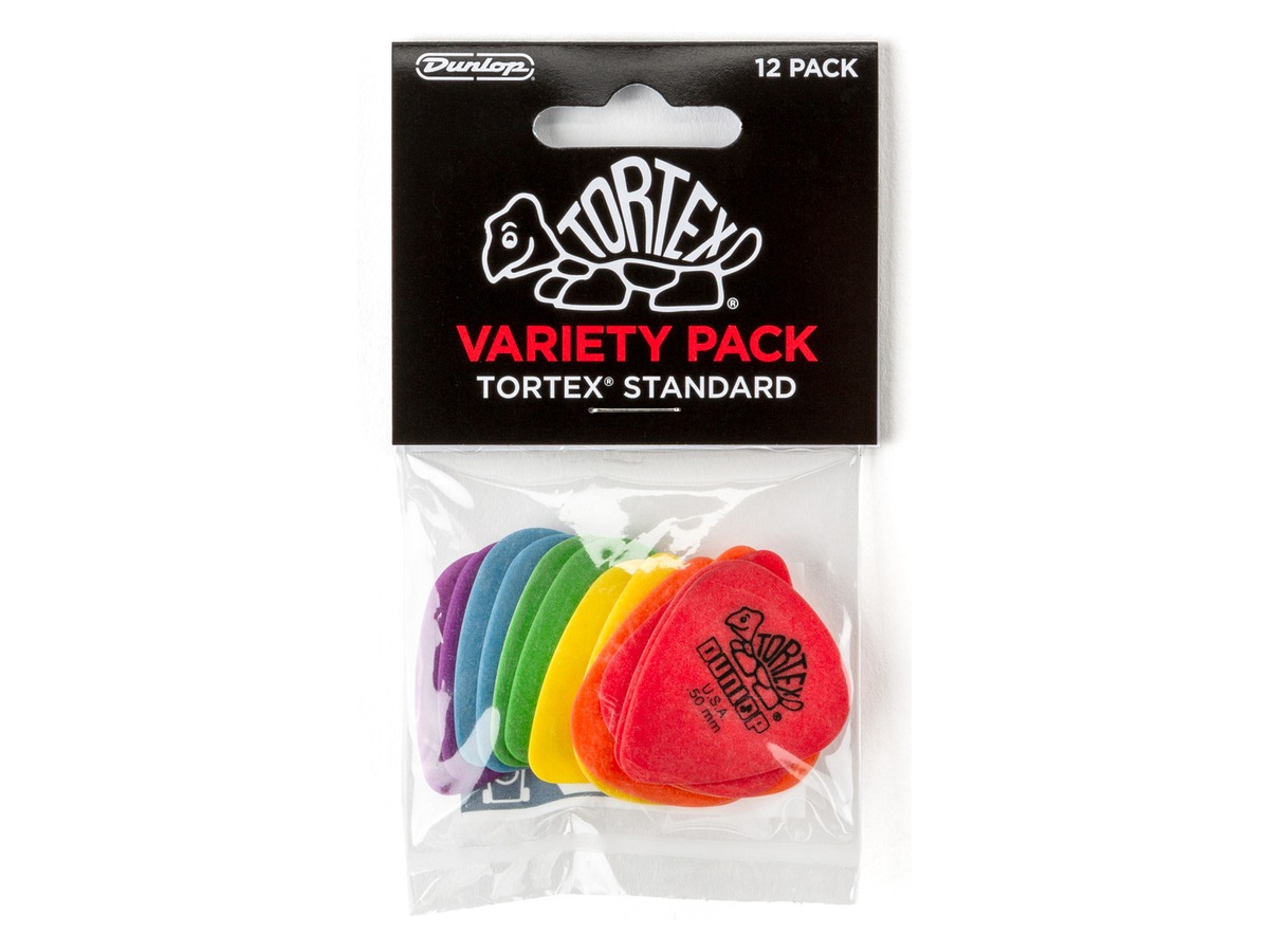 Dunlop Tortex Standard Variety Pack 12