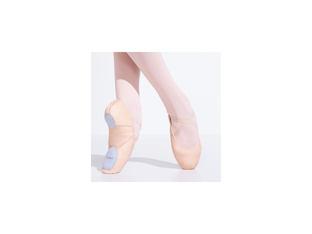 Capezio 2027 줄리엣 가죽 발레슈즈