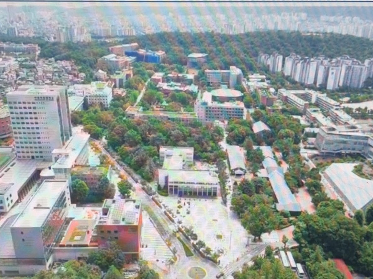 ソウル市立大学 前農館周辺