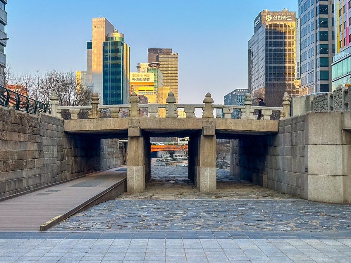 清渓川 光通橋