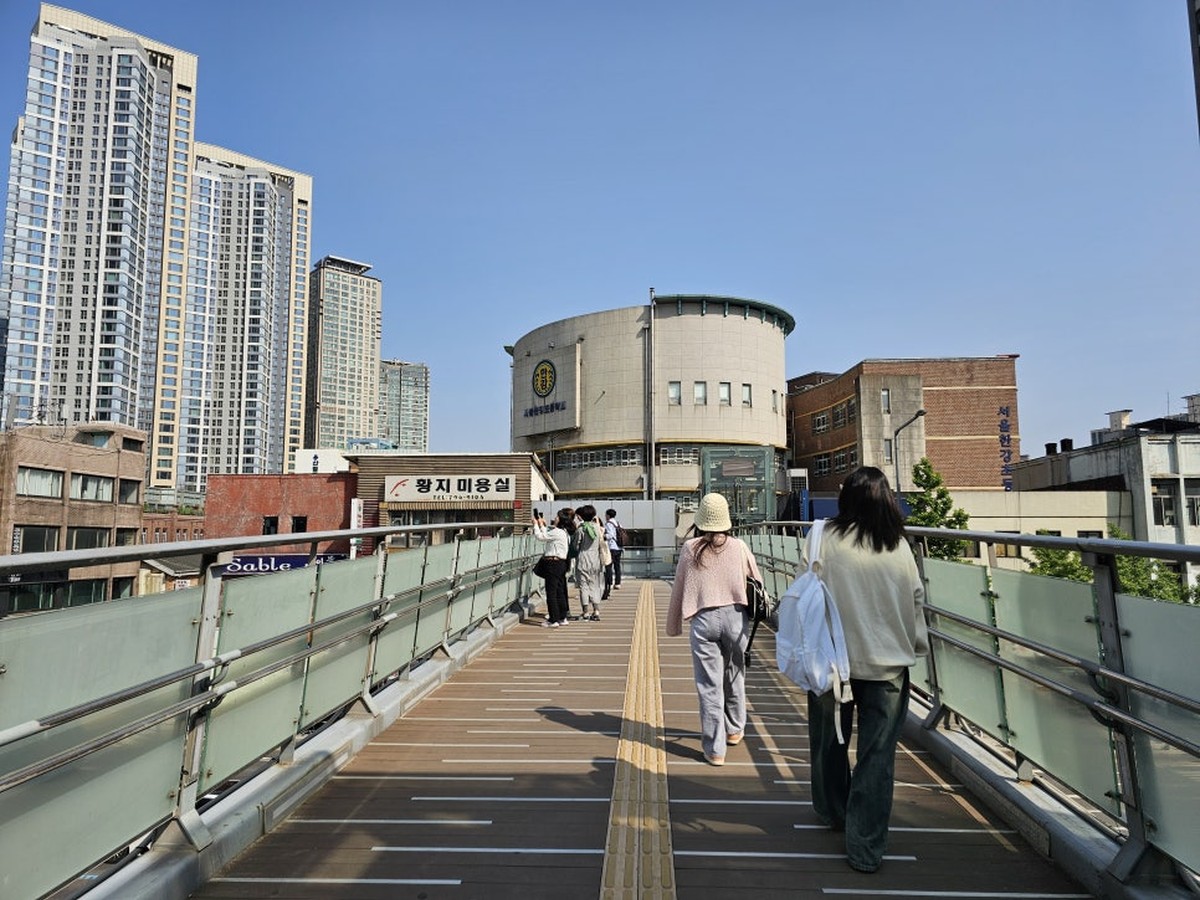 ソウォルギル 南山陸橋