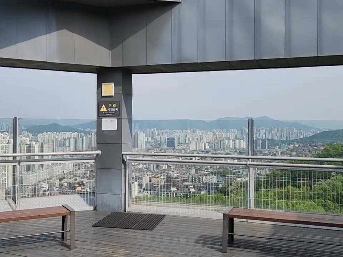 北ソウル夢の森展望台通り