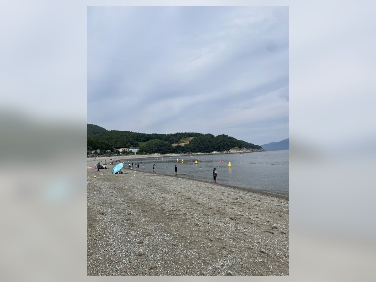 만성리검은모래해변