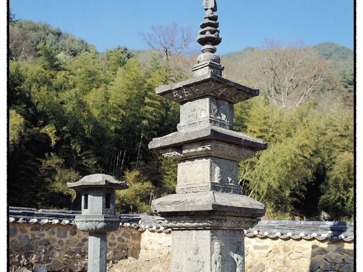 실상사 백장암 삼층석탑